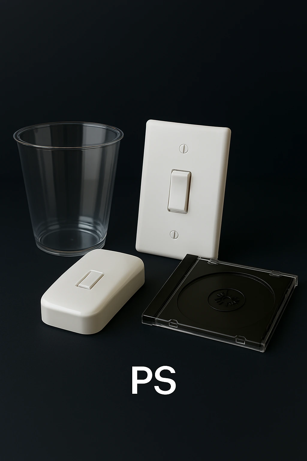 PS (پلی استایرن)